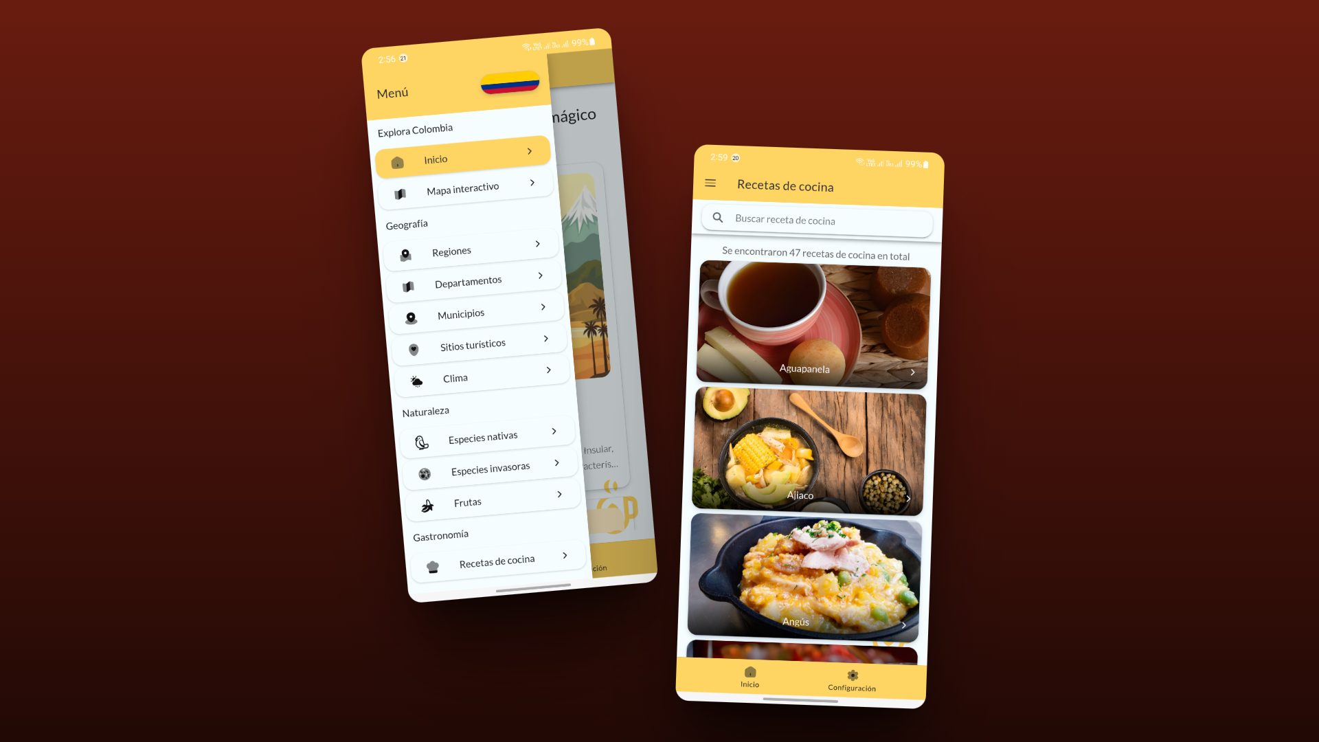 Aplicación Caffy - Colombia